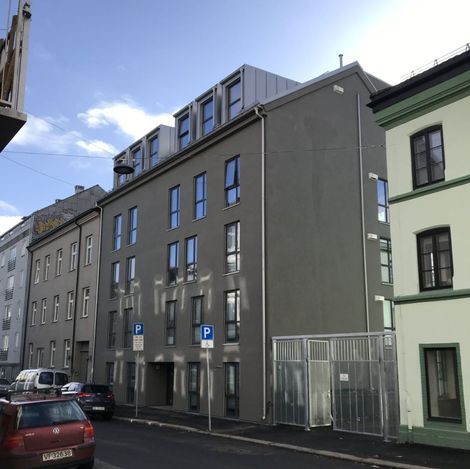 Leilighetsbygg i bygate